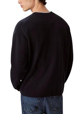 Maillot Calvin Klein Logo marine pour homme