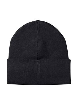 Bonnet Calvin Klein Monologue Patch noir pour homme