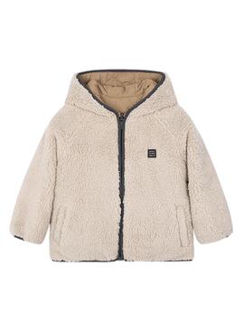 Manteau réversible en peau de mouton Mayoral pour garçon