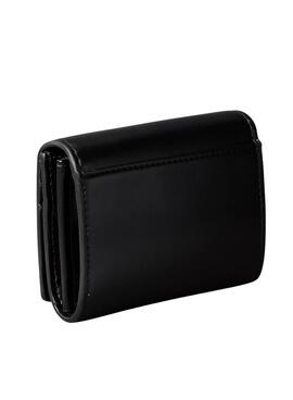 Portefeuille Calvin Klein Bold Medium noir pour femme