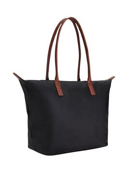 Sac Tommy Hilfiger tote Popette noir pour femme