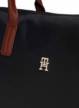 Sac Tommy Hilfiger tote Popette noir pour femme