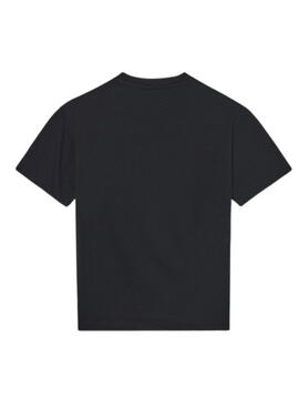 T-shirt Mayoral en relieve negro para niño