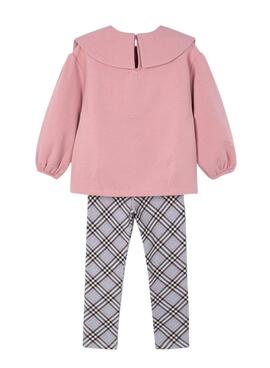 Ensemble Mayoral legging à carreaux et sweat-shirt pour fille