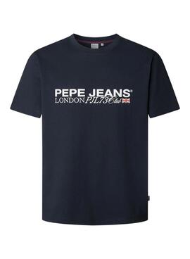 T-shirt Pepe Jeans Matthew marine pour homme