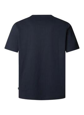 T-shirt Pepe Jeans Matthew marine pour homme