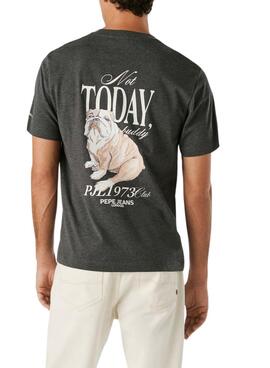 Maillot Pepe Jeans Terry gris pour homme