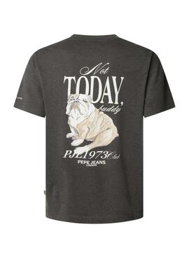 Maillot Pepe Jeans Terry gris pour homme