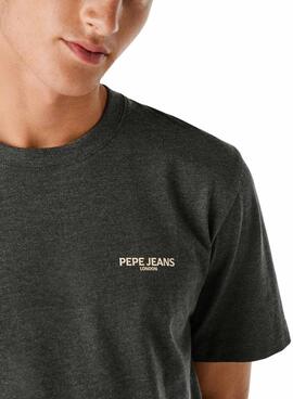 T-shirt Pepe Jeans Todd gris pour homme