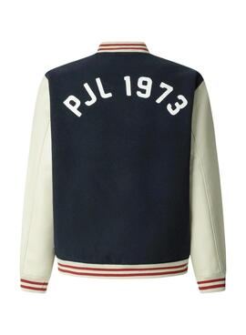 Veste bomber Pepe Jeans Jee Varsity pour homme