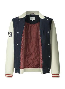 Veste bomber Pepe Jeans Jee Varsity pour homme