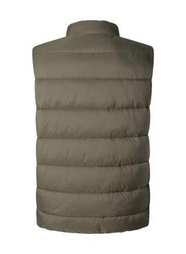 Veste matelassée verte Pepe Jeans pour homme.