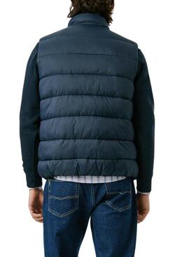 Gilet matelassé marine Pepe Jeans pour homme.