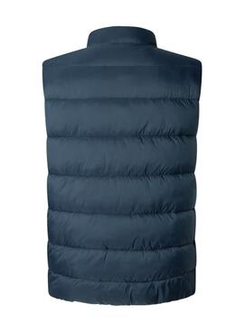 Gilet matelassé marine Pepe Jeans pour homme.