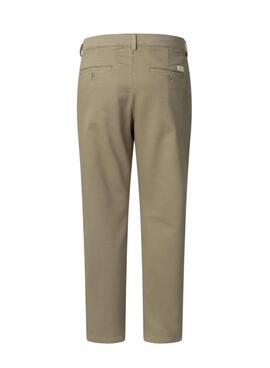 Le pantalon Pepe Jeans Gymdigo Chino beige pour homme