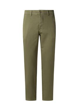 Pantalon Pepe Jeans Gymdigo Chino vert pour homme