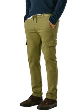 Pantalon Pepe Jeans Gymdigo Cargo vert pour homme