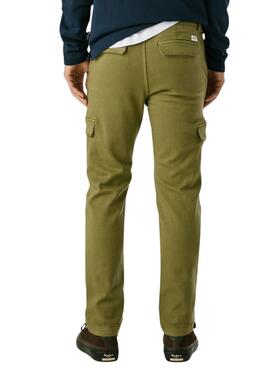 Pantalon Pepe Jeans Gymdigo Cargo vert pour homme