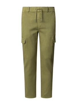 Pantalon Pepe Jeans Gymdigo Cargo vert pour homme