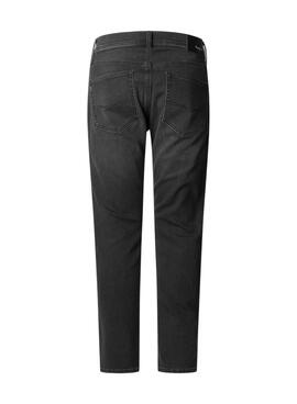 Jean slim noir pour homme de la marque Pepe Jeans Track.
