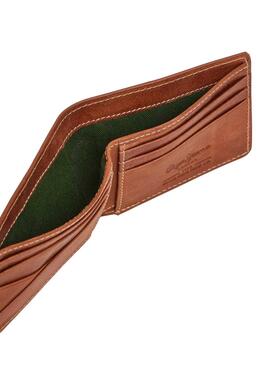Portefeuille Pepe Jeans Keanu camel pour homme