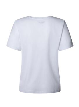 Maillot Pepe Jeans Balbina blanc pour femme
