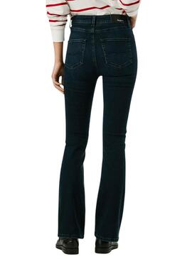 Jean Pepe Jeans Dion à pattes d'éléphant pour femme