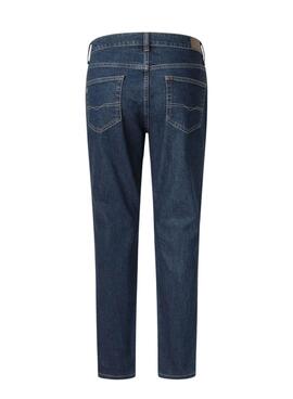 Jean Pepe Jeans Violet Tapered bleu pour femme