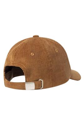 Casquette Pepe Jeans Fancy en velours de chameau pour femme