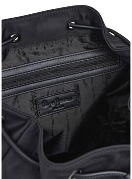 Sac à dos Pepe Jeans Gaetana noir pour femme