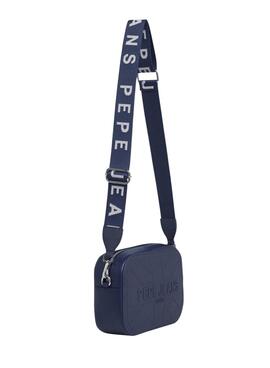 Sac Pepe Jeans Grace bleu marine pour femme