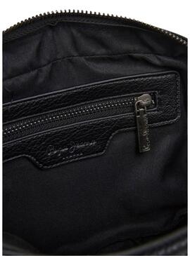 Sac à main Pepe Jeans Bassy noir pour femme