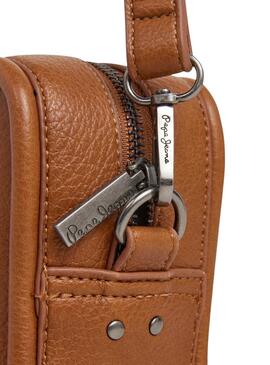 Sac Pepe Jeans Bassy camel pour femme