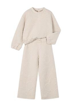 Survêtement rembourré beige Mayoral pour fille