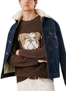 Maillot Pepe Jeans Phelan marron pour homme