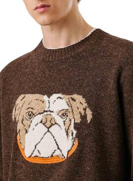 Maillot Pepe Jeans Phelan marron pour homme