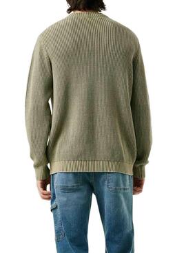 Maillot Pepe Jeans Parker vert pour homme