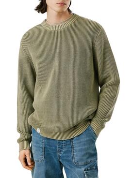 Maillot Pepe Jeans Parker vert pour homme