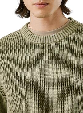 Maillot Pepe Jeans Parker vert pour homme