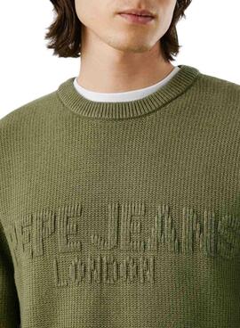 Maillot Pepe Jeans Phineas vert pour homme