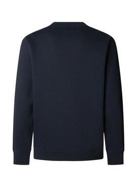 Sweatshirt Pepe Jeans Matthew col rond marine pour homme