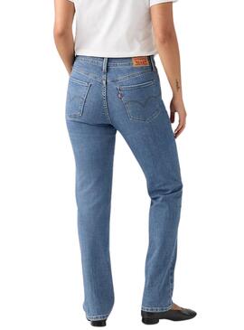 Jean Levis 314 Shaping Straight bleu pour femme