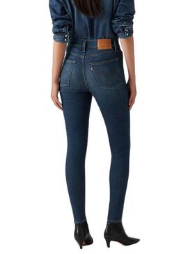 Jean Levi's 721 Skinny High Rise Miles bleu pour femme