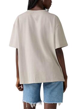 T-shirt Levi's Tabor gris pour femme