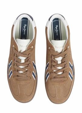 Chaussures Pepe Jeans Ball Mix camel pour hommes