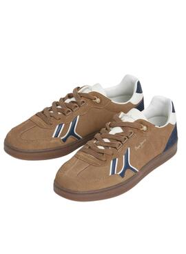Chaussures Pepe Jeans Ball Mix camel pour hommes