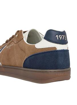 Chaussures Pepe Jeans Ball Mix camel pour hommes