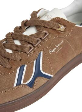 Chaussures Pepe Jeans Ball Mix camel pour hommes