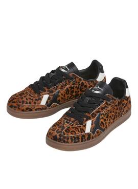 Chaussures Pepe Jeans Ball Print léopard pour femme