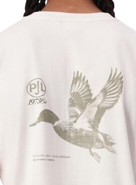 T-shirt Pepe Jeans Tarsey beige pour homme